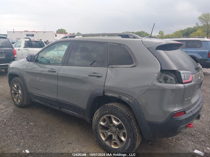 2019 Jeep Cherokee Trailhawk VIN: 1C4PJMBX9KD447676 Lot: 12426346