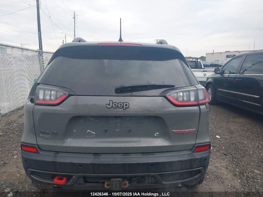 2019 Jeep Cherokee Trailhawk VIN: 1C4PJMBX9KD447676 Lot: 12426346