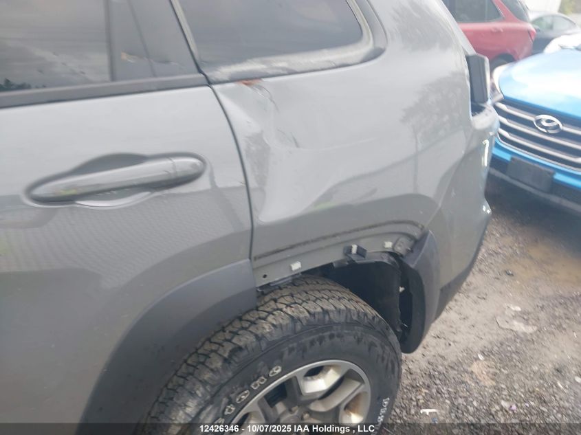 2019 Jeep Cherokee Trailhawk VIN: 1C4PJMBX9KD447676 Lot: 12426346