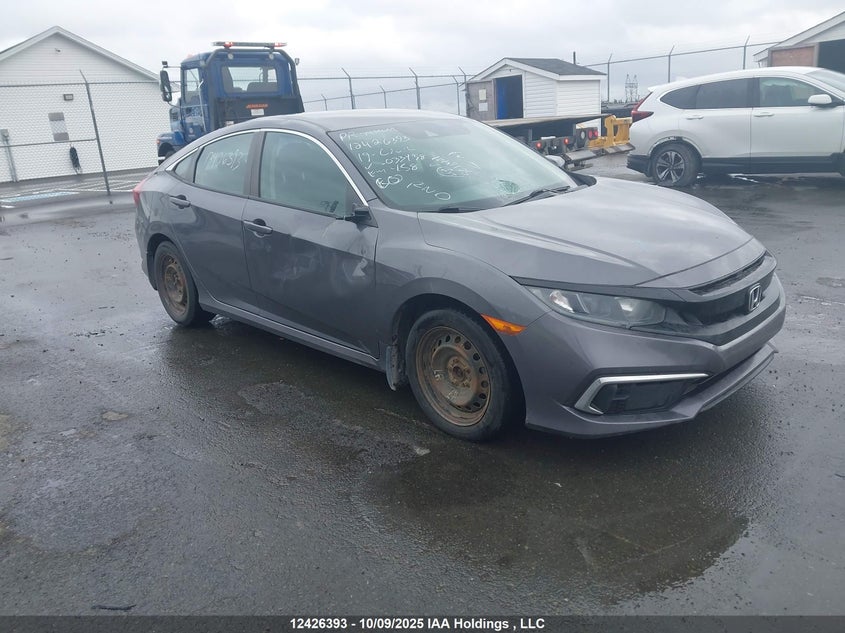 2HGFC2E54KH033438 2019 Honda Civic Lx auction photo 1