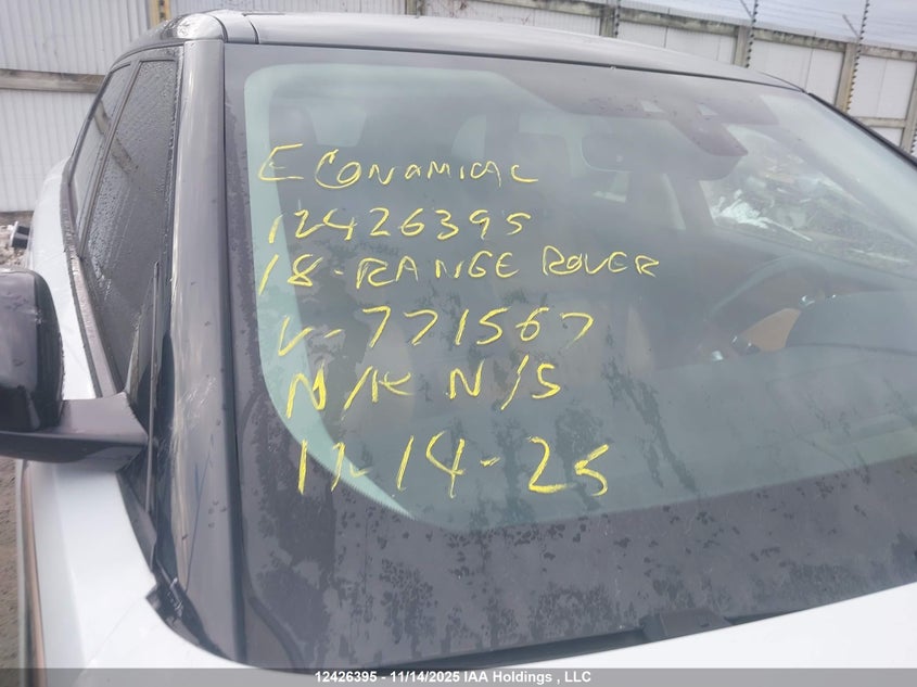 SALYL2RV2JA771567 2018 LAND ROVER RANGE ROVER VELAR photo no. 11