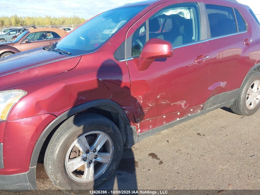 2015 Chevrolet Trax 1Lt VIN: 3GNCJRSB9FL236176 Lot: 12426398