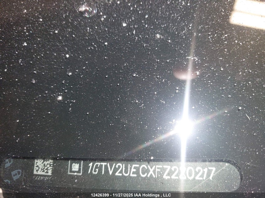 1GTV2UECXFZ280217 2015 GMC SIERRA photo no. 9