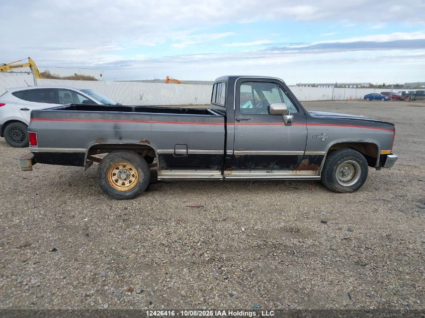 1986 Chevrolet C10 VIN: 2GCEC14H4G1205466 Lot: 12426416