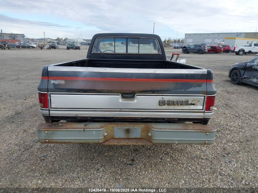 1986 Chevrolet C10 VIN: 2GCEC14H4G1205466 Lot: 12426416