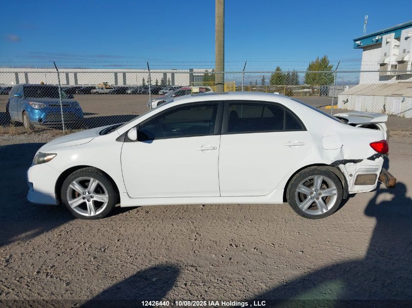 2009 Toyota Corolla Xrs Xrs VIN: 2T1BE40E49C012474 Lot: 12426440