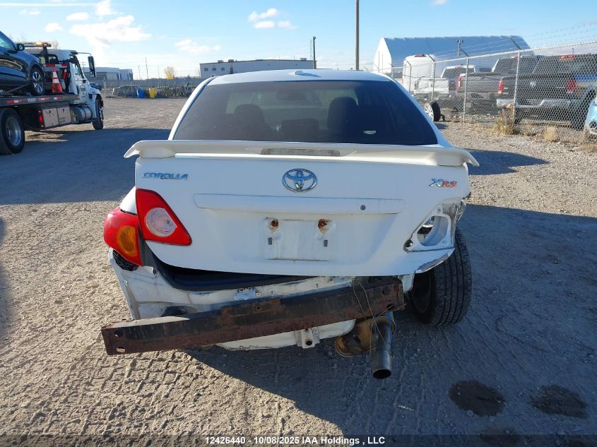 2009 Toyota Corolla Xrs Xrs VIN: 2T1BE40E49C012474 Lot: 12426440