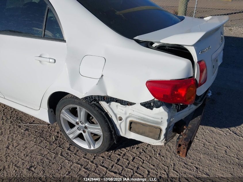 2009 Toyota Corolla Xrs Xrs VIN: 2T1BE40E49C012474 Lot: 12426440