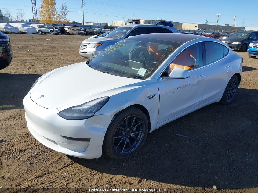 5YJ3E1EB9JF182542 2018 TESLA MODEL 3 photo no. 2