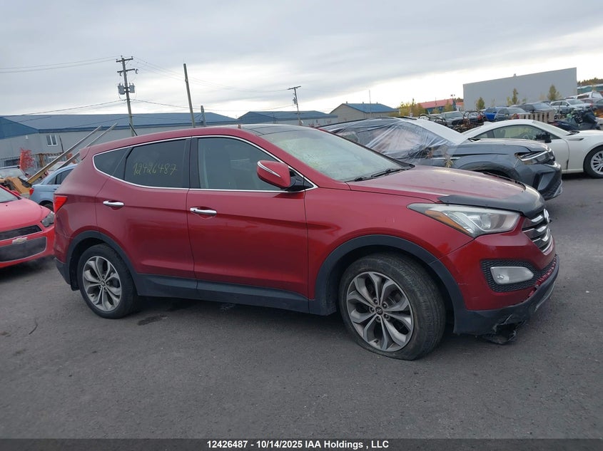 5XYZUDLA1DG108053 2013 HYUNDAI SANTA FE photo no. 13