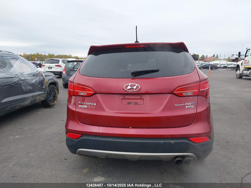 5XYZUDLA1DG108053 2013 HYUNDAI SANTA FE photo no. 16