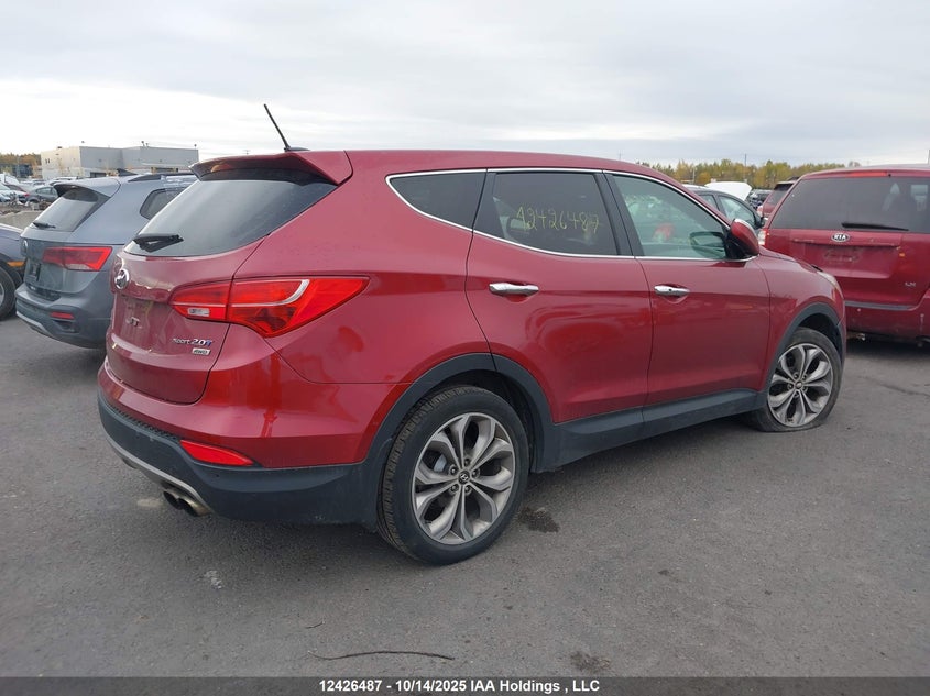 5XYZUDLA1DG108053 2013 HYUNDAI SANTA FE photo no. 4