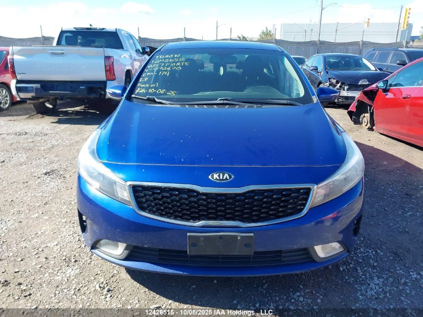 2017 Kia Forte Ex/Ex Luxury/Ex+ VIN: 3KPFL4A87HE072670 Lot: 12426515