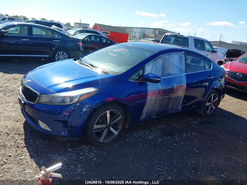 2017 Kia Forte Ex/Ex Luxury/Ex+ VIN: 3KPFL4A87HE072670 Lot: 12426515