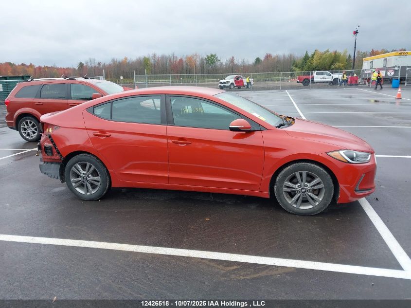 2017 Hyundai Elantra Gl VIN: KMHD84LF3HU300388 Lot: 12426518