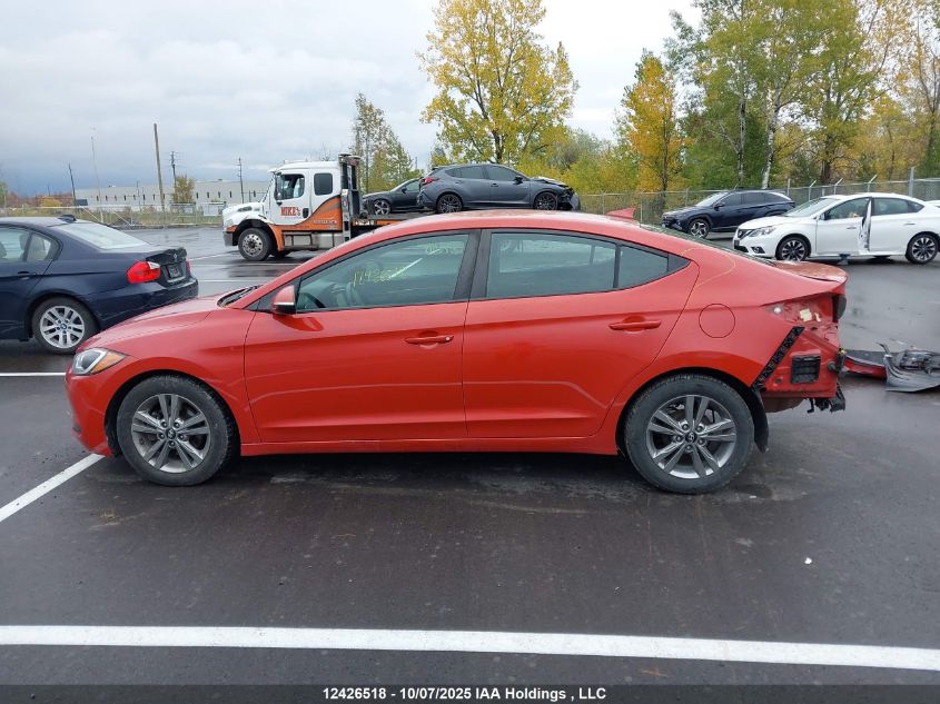 2017 Hyundai Elantra Gl VIN: KMHD84LF3HU300388 Lot: 12426518