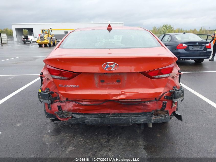 2017 Hyundai Elantra Gl VIN: KMHD84LF3HU300388 Lot: 12426518