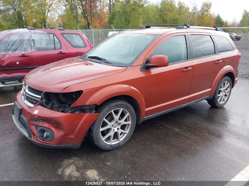 2012 Dodge Journey Sxt VIN: 3C4PDCCG7CT254972 Lot: 12426527