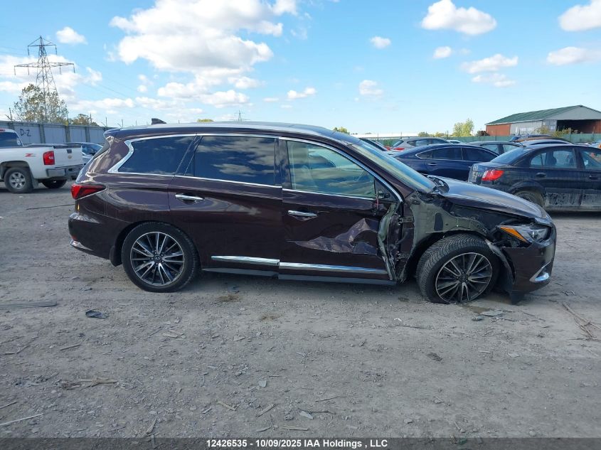 2019 Infiniti Qx60 Pure VIN: 5N1DL0MM2KC524009 Lot: 12426535