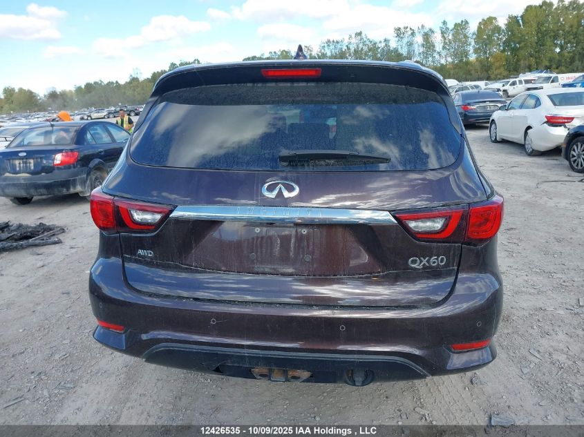 2019 Infiniti Qx60 Pure VIN: 5N1DL0MM2KC524009 Lot: 12426535