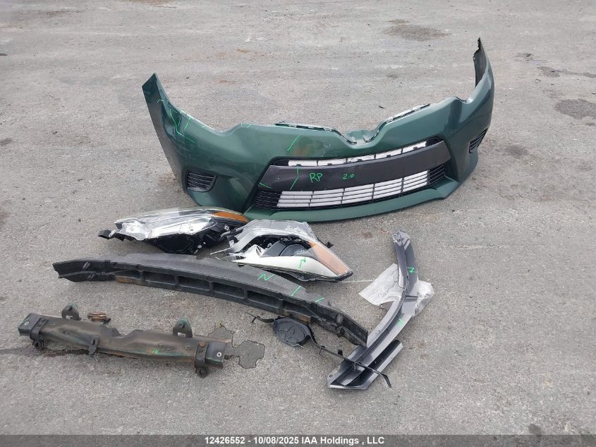 2015 Toyota Corolla Le VIN: 2T1BURHE9FC269114 Lot: 12426552