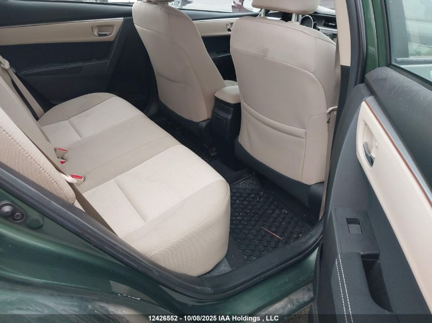 2015 Toyota Corolla Le VIN: 2T1BURHE9FC269114 Lot: 12426552