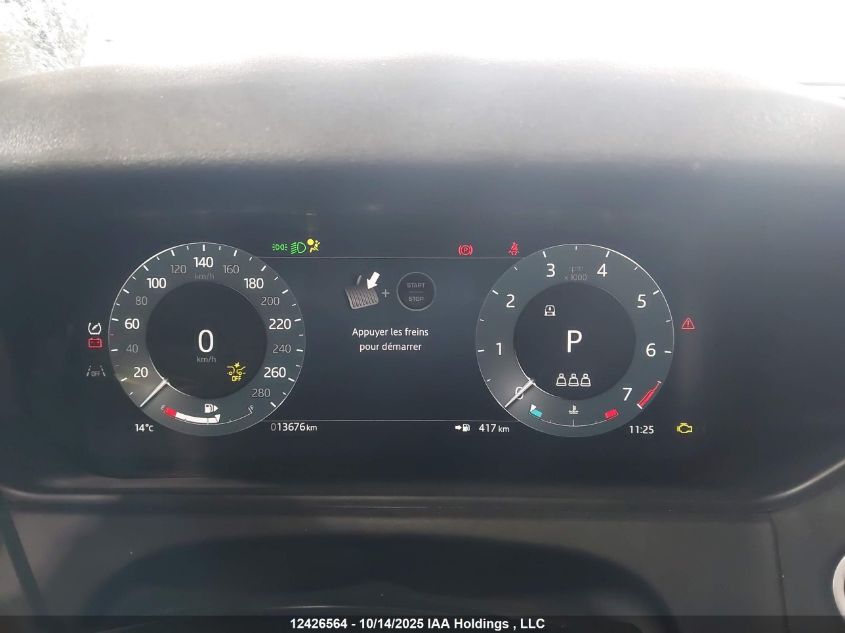 2025 Land Rover Range Rover Velar P340 Dynamic Se VIN: SALYL2EU3SA800816 Lot: 12426564