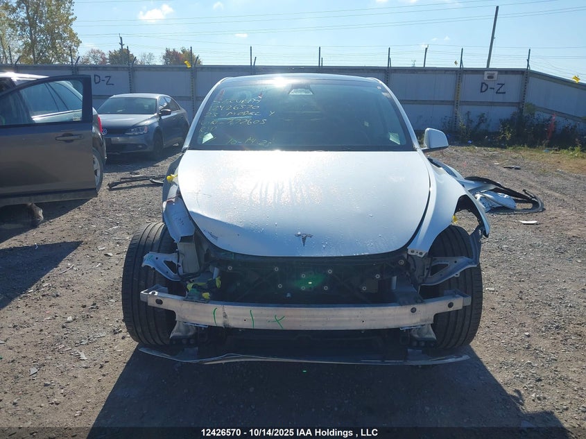 2023 Tesla Model Y VIN: 7SAYGDEE0PF772605 Lot: 12426570