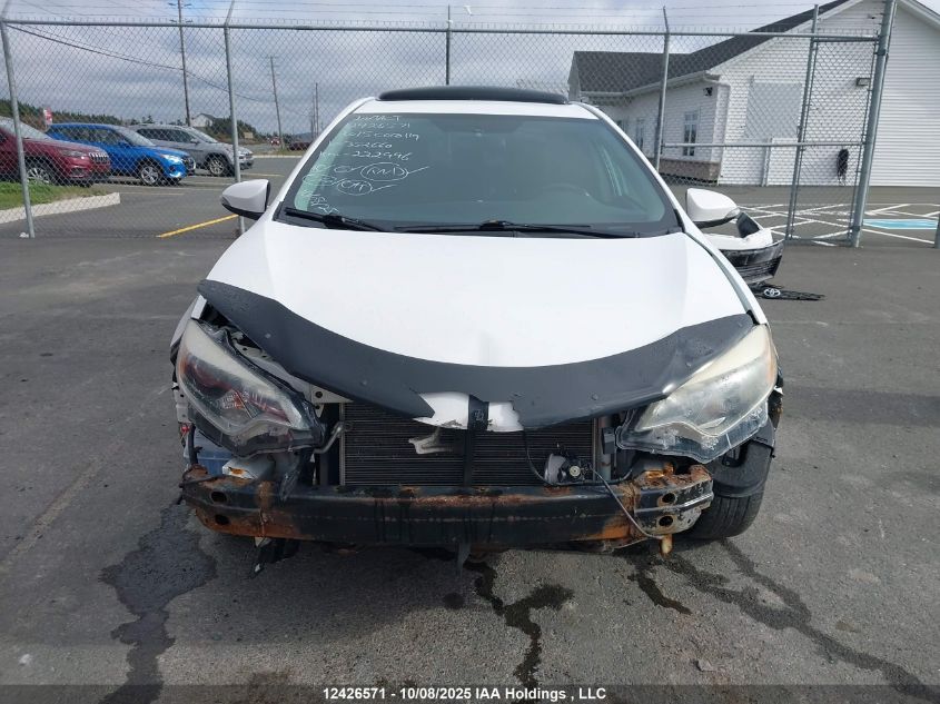 2015 Toyota Corolla S VIN: 2T1BURHE2FC352660 Lot: 12426571