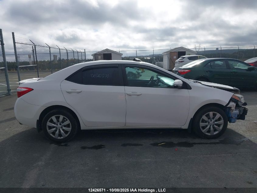 2015 Toyota Corolla S VIN: 2T1BURHE2FC352660 Lot: 12426571