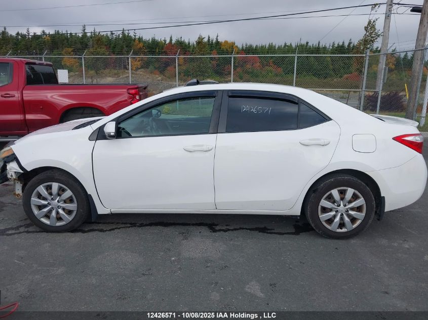 2015 Toyota Corolla S VIN: 2T1BURHE2FC352660 Lot: 12426571