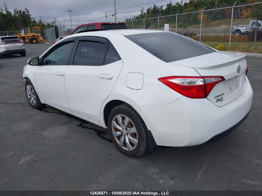 2015 Toyota Corolla S VIN: 2T1BURHE2FC352660 Lot: 12426571