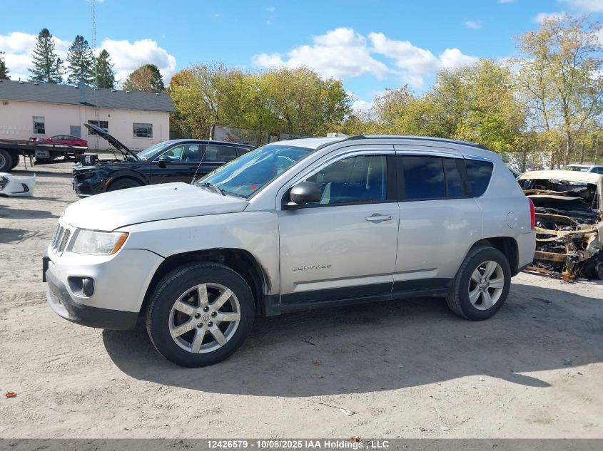 2013 Jeep Compass Sport/North VIN: 1C4NJDAB3DD172046 Lot: 12426579