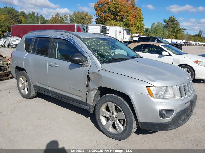 2013 Jeep Compass Sport/North VIN: 1C4NJDAB3DD172046 Lot: 12426579