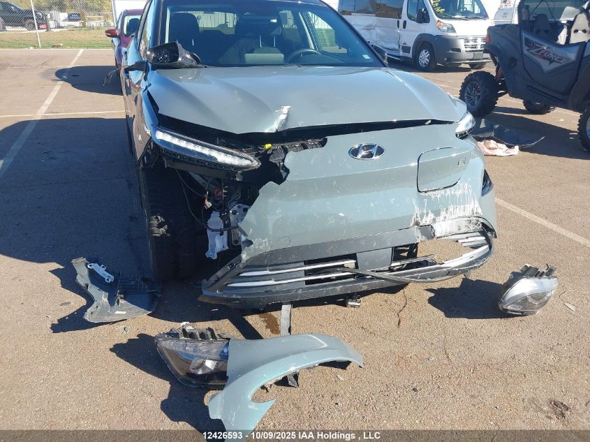 2022 Hyundai Kona Sel VIN: KM8K23AG3NU155217 Lot: 12426593