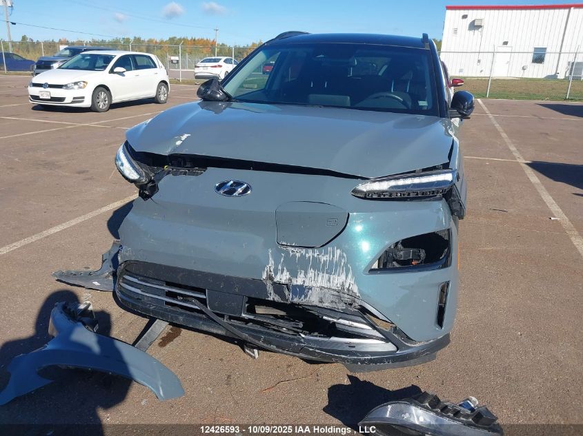 2022 Hyundai Kona Sel VIN: KM8K23AG3NU155217 Lot: 12426593