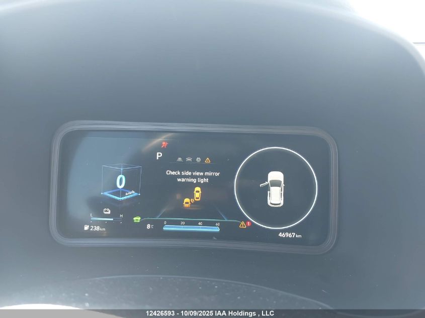 2022 Hyundai Kona Sel VIN: KM8K23AG3NU155217 Lot: 12426593