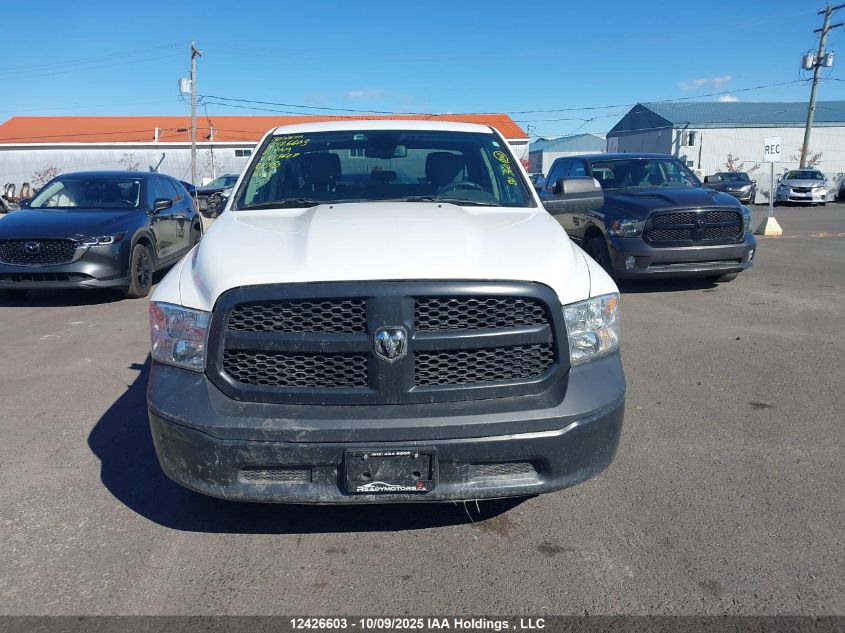 2021 Ram 1500 Classic Tradesman VIN: 1C6RR6FGXMS573607 Lot: 12426603