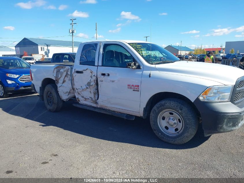 2021 Ram 1500 Classic Tradesman VIN: 1C6RR6FGXMS573607 Lot: 12426603