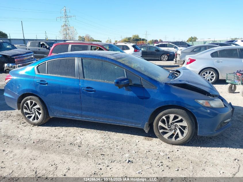 2015 Honda Civic Ex 4Dr VIN: 2HGFB2F58FH051321 Lot: 12426634