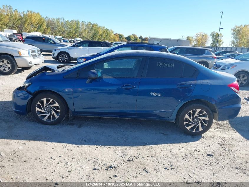 2015 Honda Civic Ex 4Dr VIN: 2HGFB2F58FH051321 Lot: 12426634