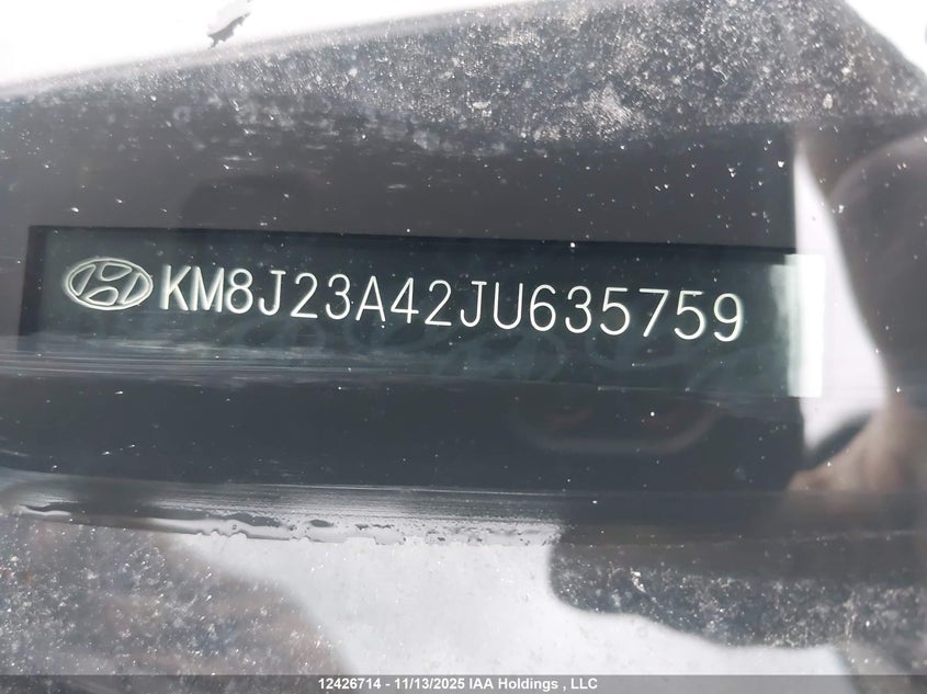 KM8J23A42JU635759 2018 HYUNDAI TUCSON photo no. 18