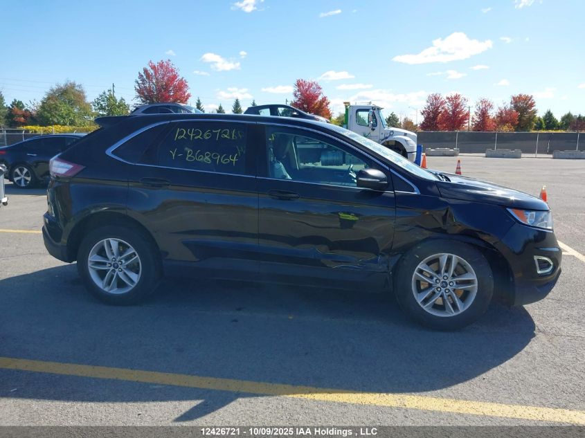 2015 Ford Edge Sel VIN: 2FMTK4J83FBB68964 Lot: 12426721