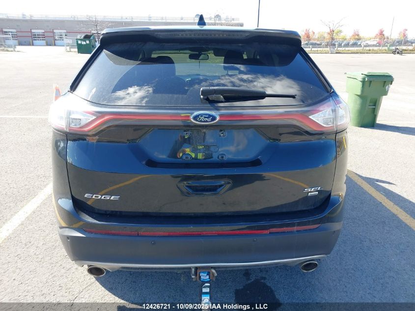 2015 Ford Edge Sel VIN: 2FMTK4J83FBB68964 Lot: 12426721