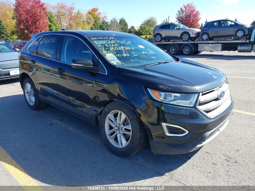 2015 Ford Edge Sel VIN: 2FMTK4J83FBB68964 Lot: 12426721