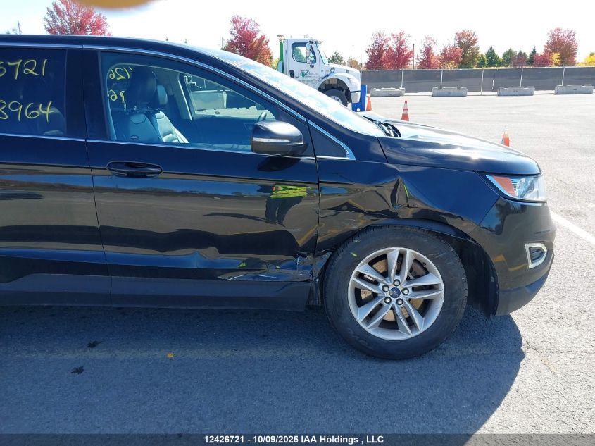2015 Ford Edge Sel VIN: 2FMTK4J83FBB68964 Lot: 12426721