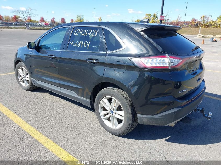 2015 Ford Edge Sel VIN: 2FMTK4J83FBB68964 Lot: 12426721