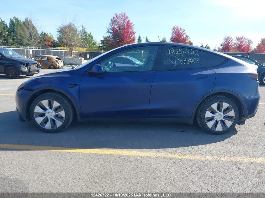 7SAYGDEE0NF573003 2022 TESLA MODEL Y photo no. 15