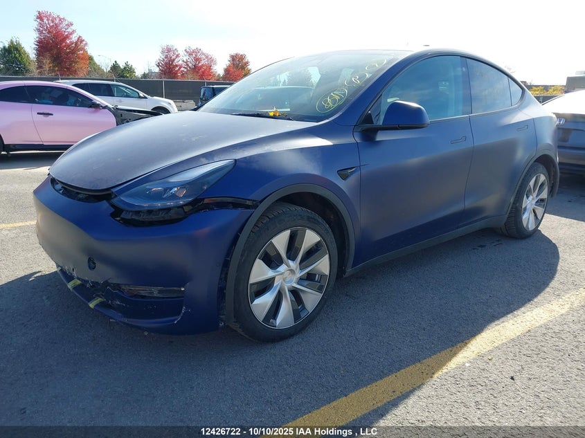 7SAYGDEE0NF573003 2022 TESLA MODEL Y photo no. 2