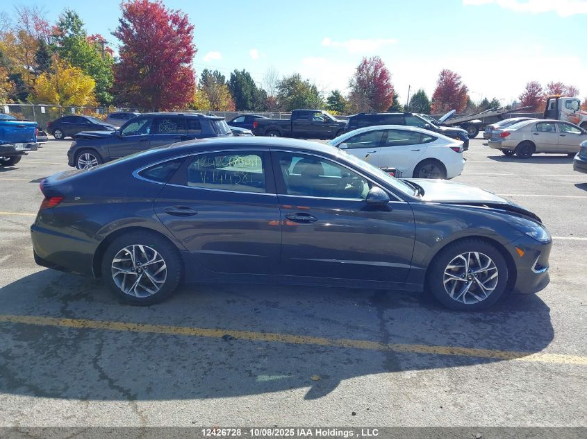 2022 Hyundai Sonata Preferred VIN: 5NPEG4JA4NH144581 Lot: 12426728